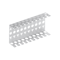 Кронштейн NIKOMAX настенный, на 10 плинтов, металлический, уп-ка 2шт.