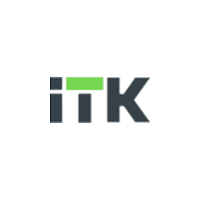 ITK Кросс оптический 1U укомпл. 24 LC duplex (OM3) черн.