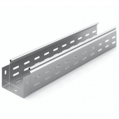 Металлический лоток перфорированный 100х80х3000 (1 мм)