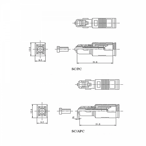 ATT-SC-SC-APC-7dB