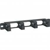 ITK Каб. орг. 10" 1U 4 кольца для шкафа 10" LINEA WS черный