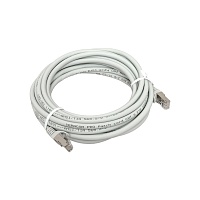 Патч-корд TERACOM PRO Cat.6 экранированный FTP оболочка LSZH серый (5,0м)