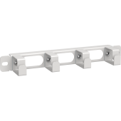ITK Каб. орг. 10" 1U 4 кольца для шкафа 10" LINEA WS серый