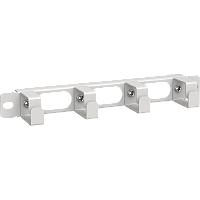 ITK Каб. орг. 10" 1U 4 кольца для шкафа 10" LINEA WS серый