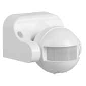 Датчик движения ДД 009 белый, макс.  нагрузка 1100Вт, угол обзора 180град., дальность 12м, IP44, ИЭК
