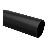 Труба гладкая жесткая ПНД d40 ИЭК черная (100м)