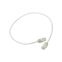 Патч-корд TERACOM Cat.5E (1Гбит/с) неэкранированный UTP оболочка PVC серый (0,5м)