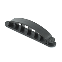 Клипса самоклеящаяся КС-5 черная (12шт)IEK