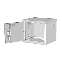 Шкаф антивандальный настенный ШАН-Э 19" 9U(600*550) ССД