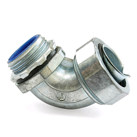 Муфта вводная для металлорукава ВМ(90˚)-38 (РКн(90˚)-38 (1 1/2"), гайка под рожковый ключ)