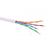 Информационный кабель неэкранированный U/UTP 4х2 CAT5E, LSZH, белый
