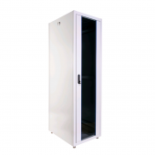 Шкаф телекоммуникационный напольный ЭКОНОМ 42U (600 × 800) дверь стекло, дверь металл