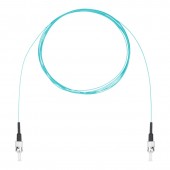 Шнур оптический монтажный (пигтейл), ST-ST, OM3, нг(А)-HF, бирюзовый, 3,0 м