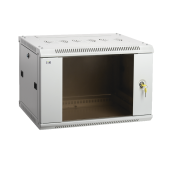 ITK Шкаф LINEA W 9U 600x600 мм дверь стекло, RAL7035