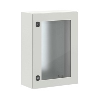 Корпус навесной STE с М/П с прозрачной дверью ВхШхГ 700x500x250 мм