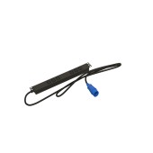 Блок розеток для 19" шкафов, горизонтальный, 6 розеток IEC320 C13, кабель питания 2,5м (3х4,0мм2) с вилкой IEC 60309 32А (2P+E), 250В, 482,6x44,4x44,4