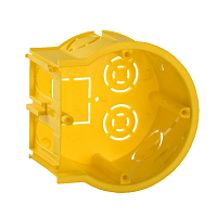 Коробка установочная СЗ сборная для твердых стен D=68х45мм (оконечная) GENERICA