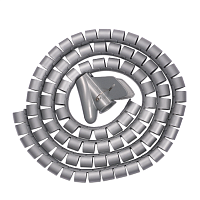 Пластиковый спиральный рукав для кабеля д.32 мм (2 м) и инструмент ST-32