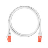 Шнур коммутационный (патч-корд) неэкранированный U/UTP, 24 AWG, Кат.6, LSZH нг(А)-HF, цвет белый, 0.15 м