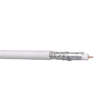 ITK Каб. коаксиальный RG6, 75 Ом, FPE, ПВХ, бел. (305м)