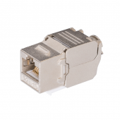 Модуль коммутационный типа Keystone, FTP, Кат.5e, 180°, самозажимной
