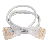 ITK Патч-корд 110-110 4 пары, кат.5, 2м, серый