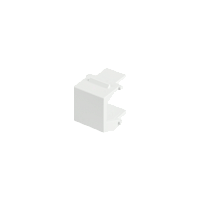 Модуль-заглушка NIKOMAX типа Keystone, белый, 10 шт.