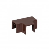 Угол T-образный (16х16) (4 шт) темное дерево EKF-Plast 
