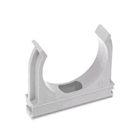 Крепеж-клипса для труб АБС-пластик в карт д20 (150шт/1500шт уп/кор) Промрукав