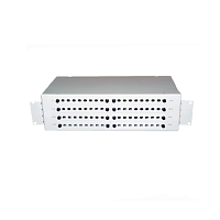 Коммутационная панель ВО 19" 3U 64xSC(LC), сплайс-кассета