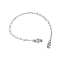 Патч-корд TERACOM PRO Cat.6 экранированный FTP оболочка LSZH серый (0,5м)