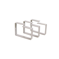 Кольцо организационное для укладки кабеля 90х65 мм, металлическое