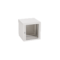 Шкаф телекоммуникационный навесной,12U (600х600х650) дверь стекло, RAL7035