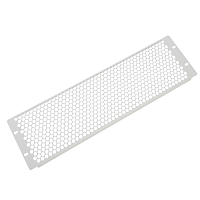 Фальшпанель в шкаф 19" 4U перфорированная