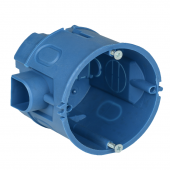 Коробка установочная СЗ блочная для твердых стен D=68х60мм (со стыковочными узлами) GENERICA