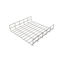 Проволочный лоток 80х500x3000-5,0 мм.