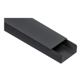 Кабель-канал 80х40 "ЭЛЕКОР" черный (10м) IEK