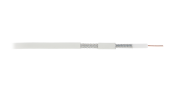 Кабель ULAN коаксиальный, RG-6 (75 Ом), одножильный, CCS (омедненная сталь), внутренний, PVC нг(A), белый, 100м