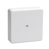 Коробка КМ41212-01 распаячная для о/п 75х75х20 мм белая (6 клемм 6мм2)