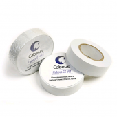 Изоляционная лента белая 19ммх20мх0.13мм