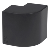 ELECOR Угол внешний КМН 60х40 черный (4шт/компл) IEK