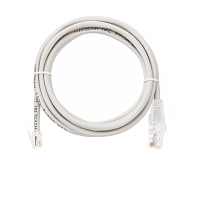 Шнур телефонный NIKOMAX U/UTP 2 пары, Кат.3 (Класс C), 16МГц, RJ11/6P4C-RJ45/8P8C, Direct, колпачок с защитой защелки, многожильный, BC (чистая медь),