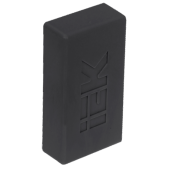 ELECOR Заглушка КМЗ 20х10 черный (4шт/компл) IEK