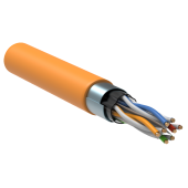 ITK Витая пара F/UTP кат.6 4x2х23AWG LSZH оранжевый (305м)
