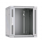 Шкаф телекоммуникационный настенный 19" 12U 600x350x635mm (ШхГхВ) дверь стекло