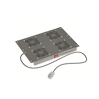 Потолочный модуль 4 вентилятора с термостатом для крыши 600 RAL7011