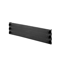 Глухая панель 19", 3ЕВ (3x1ЕВ), RAL 9005, 3шт