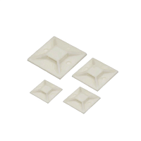 Самоклеящ. площадка 28х28мм под стяжку (шир. до 5мм)  (уп.100шт.)