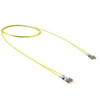 Оптический коммутационный шнур переходной Duplex ST-UPC/FC-UPC, 9/125 OS2, 5 м