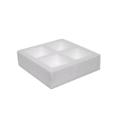 Полистироловый блок для коробки под заливку